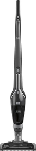  Black &amp; Decker - Bagless Cordless 2-in-1 Handheld/Stick Vacuum - Titanium Gray