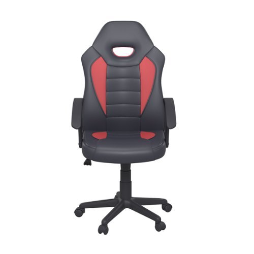 Lifestyle Solutions - Stinger PC Office Gaming Chair - Red-Front_Standard 