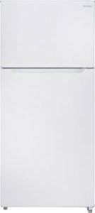 Insignia™ - 18 Cu. Ft. Top-Freezer Refrigerator - White - Front_Standard