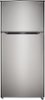 Insignia™ - 18 Cu. Ft. Top-Freezer Refrigerator - Stainless steel-Front_Standard 