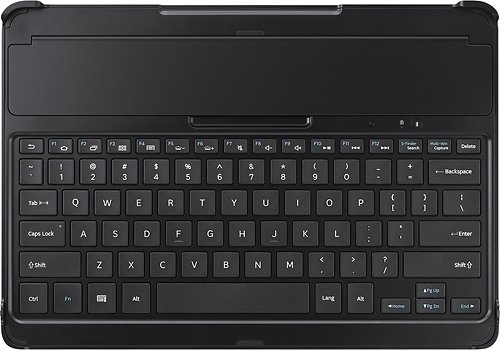  Bluetooth Keyboard Cover for Samsung Galaxy Tab Pro 12.2 and Galaxy Note Pro 12.2 - Black