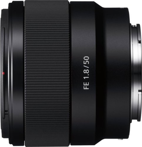  FE 50mm f/1.8 Prime Lens for Sony Alpha E-mount Cameras - Black