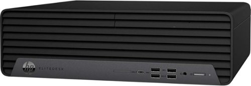 HP - Refurbished Excellent - EliteDesk 800G6 Small Form Factor i7-10700 32GB 1TB SSD Windows 11 Pro - Black-Front_Standard 