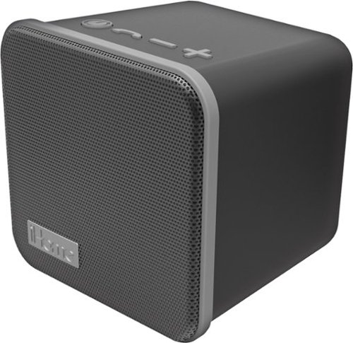  iHome - IBT56 Portable Bluetooth Speaker - Black/gray