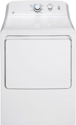 GE - 7.2 Cu. Ft. Electric Dryer - White - Front_Standard