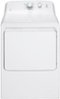 GE - 7.2 Cu. Ft. Gas Dryer - White-Front_Standard