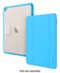 Incipio - Octane Folio Case for Apple® iPad® Air 2 - Frost Cyan-Front_Standard