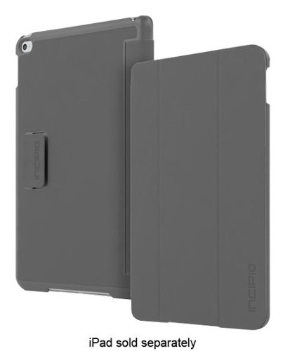 Incipio - Tuxen Folio Case for Apple® iPad® Air 2 - Charcoal-Front_Standard 