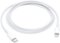 Apple - 2 m USB Type C-to-Lightning Charging Cable - White-Front_Standard 