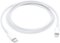 Apple - 2 m USB Type C-to-Lightning Charging Cable - White-Front_Standard