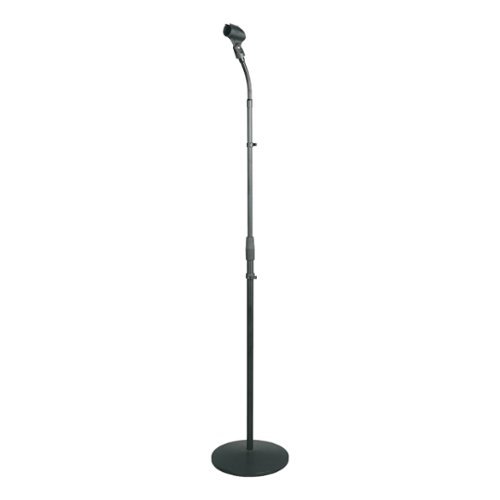  PylePro - Universal Compact Base Microphone Stand with Gooseneck
