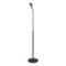 PylePro - Universal Compact Base Microphone Stand with Gooseneck-Front_Standard