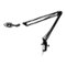 PylePro - Suspension Boom Scissor Microphone Stand with Shock Mount Holder-Front_Standard