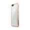 SaharaCase - Case with Glass Screen Protector for Apple® iPhone® 6 Plus and 6s Plus - Clear/Rose Gold-Front_Standard