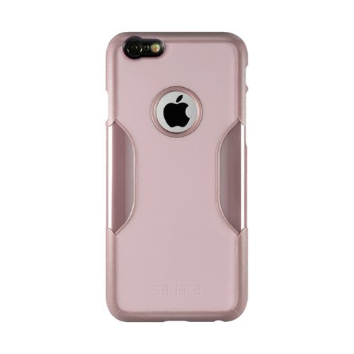 SaharaCase - Case with Glass Screen Protector for Apple® iPhone® 6 Plus and 6s Plus - Rose Gold-Front_Standard 