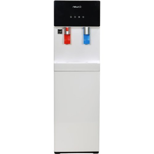  NewAir - Pure Spring Hot&amp;Cold Bottom Loading Water Dispenser - White