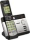 VTech - CS5129 DECT 6.0 Expandable Cordless Phone System with Digital Answering System - Black; Silver-Angle_Standard