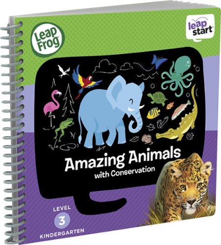  LeapFrog - LeapStart Kindergarten Activity Book: Amazing Animals and Conservation