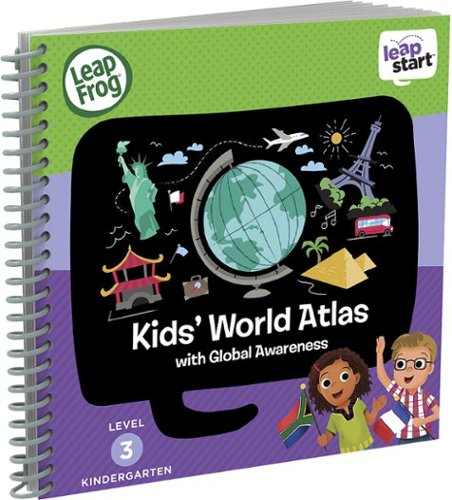  LeapFrog - LeapStart Kindergarten Activity Book: Kids' World Atlas and Global Awareness