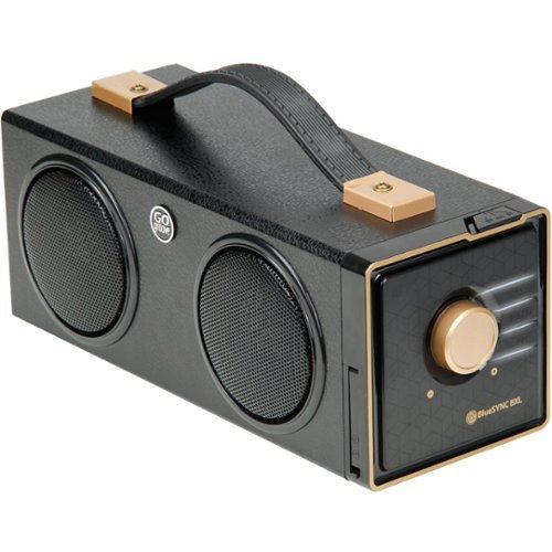  GOgroove - Portable Bluetooth Speaker - Black