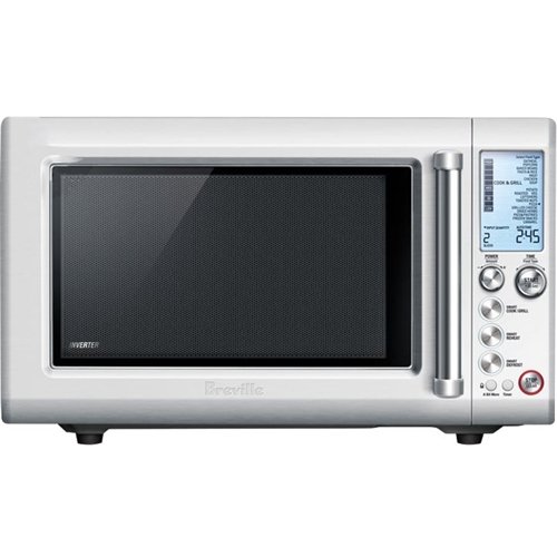  Breville - 0.9 Cu. Ft. Compact Microwave - Stainless steel