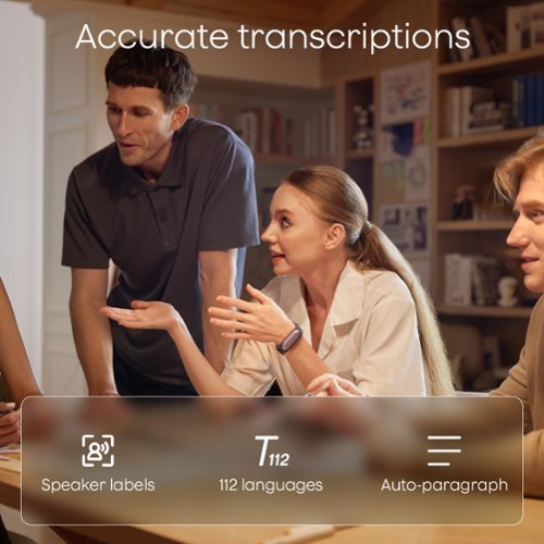 PLAUD NotePin Memory Capsule Smart AI Voice/Audio Recorder - V2 - Cosmic Grey GLOBAL SHIPPING