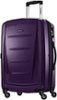 Samsonite - Winfield 2 28" Expandable Spinner Suitcase - Purple-Front_Standard