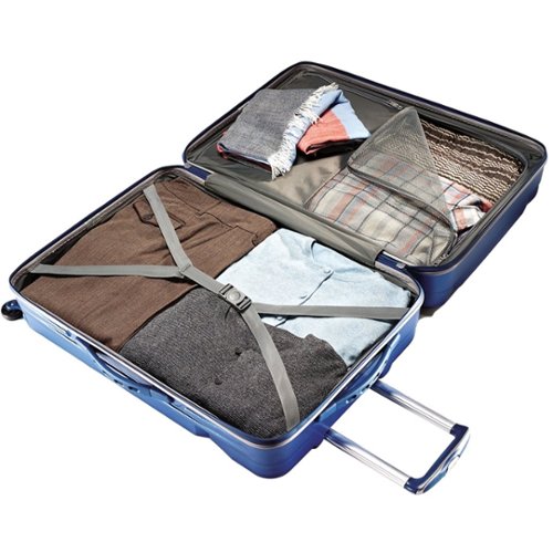 Samsonite - Lift2 22.8" Spinner - Blue-Front_Standard 