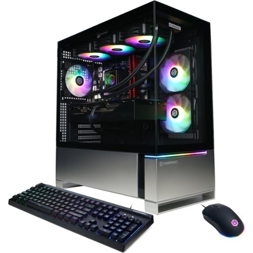 CyberPowerPC - Gamer Supreme Gaming PC - AMD Ryzen 9 9900X - 32GB Memory - NVIDIA GeForce RTX 5080 16GB - 2TB PCIe 4.0 SSD - Black