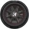 KICKER - CompRT 10" Dual-Voice-Coil 2-Ohms Subwoofer - Black-Front_Standard