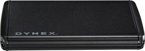  Dynex™ - 2.5&quot; Serial ATA Hard Drive Enclosure - Black