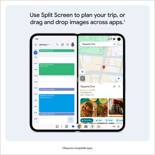 Google Pixel 10 Pro Fold 256GB (Unlocked) - Moonstone SHOP ONLINE