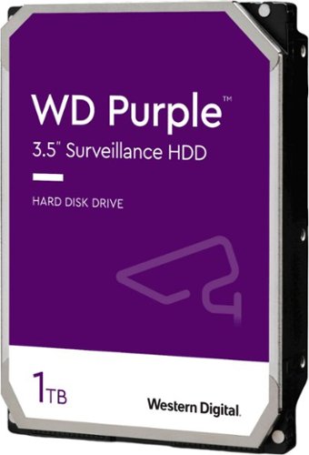 WD Purple Surveillance 1TB Internal SATA Hard Drive for Desktops BUY IN EUROPE