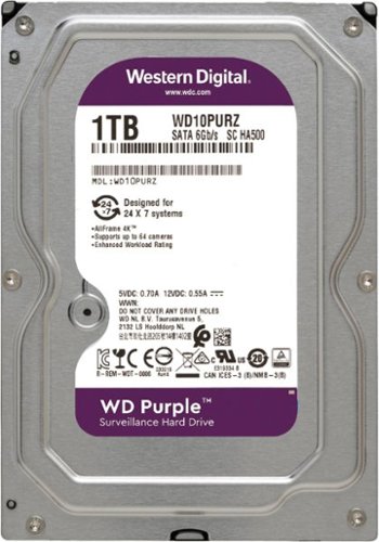 WD Purple Surveillance 1TB Internal SATA Hard Drive for Desktops BUY IN MIDDLE EAST