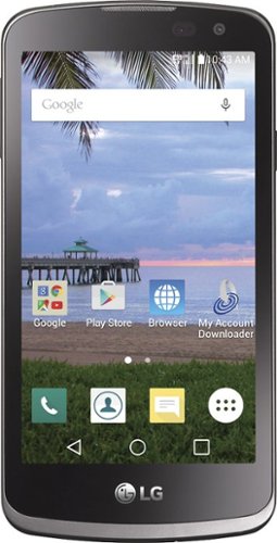  TRACFONE - TracFone LG Rebel L44VL 4G LTE with 8GB Memory Prepaid Cell Phone - Gray
