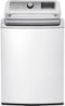 LG - 5.2 Cu. Ft. 14-Cycle Top-Loading Washer - White-Front_Standard