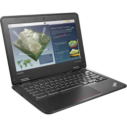  Lenovo - ThinkPad 11e (3rd Gen) 11.6&quot; Chromebook - Intel Core Celeron - 4GB Memory - 16GB eMMC Flash Memory - Black