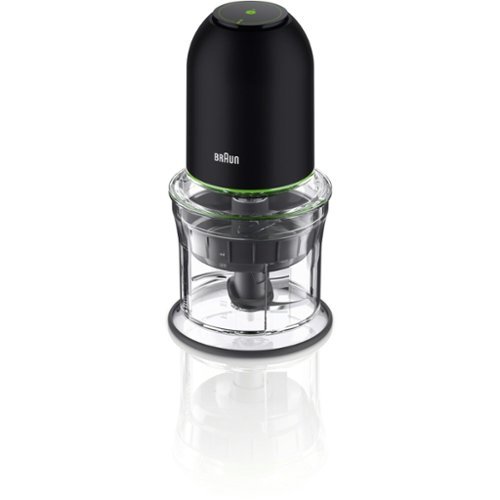 Braun - EasyPrep 4 Cup Chopper - Black-Front_Standard 