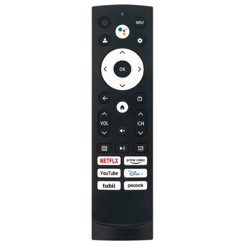ALLIMITY - ERF3M90H Replacement Remote, Fit for Hisense 4K Smart TV 43A6H 43A65H 43A68H 50A65H 50A68H 50A6H 55A6H 65A6H 75A6H - Black-Front_Standard 