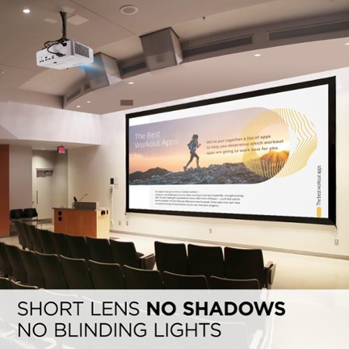 ViewSonic LS921WU 1920 x 1200 Laser Projector - White GLOBAL SHIPPING