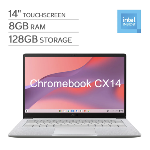 ASUS Refurbished Excellent CX14 Everyday Value Chromebook LCD FHD