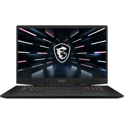 MSI - Stealth GS77 17.3" Gaming Laptop - Intel Core i9 - 32 GB Memory - NVIDIA GeForce RTX 3080 Ti - 1 TB SSD - Core Black-Front_Standard 