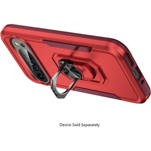 SaharaCase Raider Series Heavy-Duty Case for Google Pixel 9 and 9 Pro - Viper Red HOW TO BUY