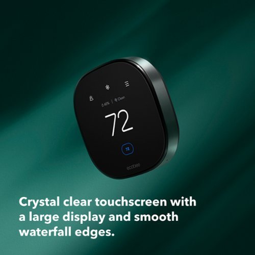 ecobee Premium Smart Programmable Touch-Screen Thermostat with Siri, Alexa, Apple HomeKit and Google Assistant - Black BUY IN UK