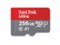 SanDisk - 256GB Ultra microSDXC A1 UHS-I/U1 Class 10 Memory Card with Adapter, Speed Up to 150MB/s (SDSQUAC-256G-GN6MA)-Front_Standard