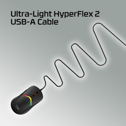 HyperX Pulsefire Saga Lightweight Wired Optical Gaming Mouse with RGB Lighting - Wired - Black HOW TO BUY