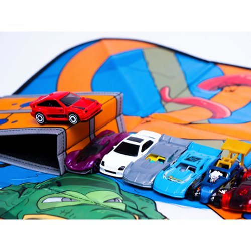 Tara Toys Hot Wheels ZipBin Ramp It Up! Storage Case & Racetrack Playmat/Car Ramp WORLDWIDE DELIVERY