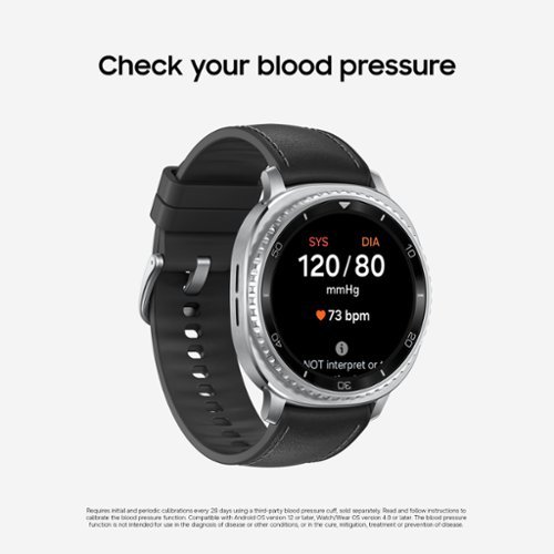 Samsung Galaxy Watch8 Classic Stainless Steel Smartwatch 46mm BT - White - (2025) SHOP ONLINE
