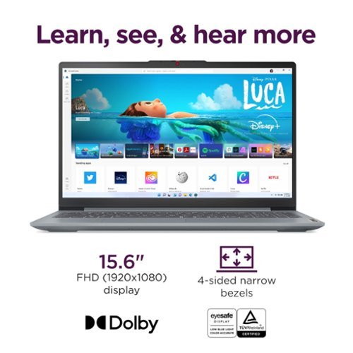 Lenovo IdeaPad Slim 3i 15.6 Full HD Laptop - Intel Core i3-N305 - 8GB Memory - 128GB UFS - Arctic Grey WORLDWIDE DELIVERY
