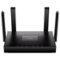 Cudy - AX3000 Dual Band Wi-Fi 6 Wireless Gigabit Internet Mesh Router WR3000 for Home, Open VPN, MU-MIMO, 1.3GHz Dual-Core - Black-Front_Standard